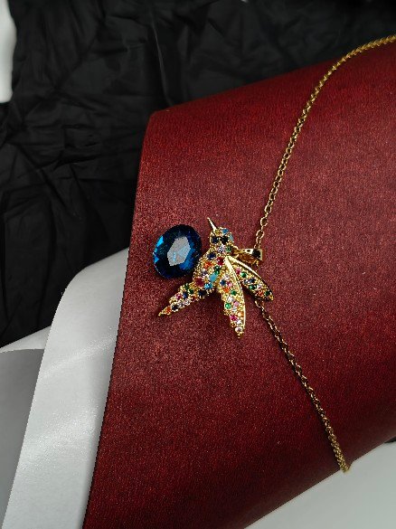 Aurora Flight Bird Pendant Necklace