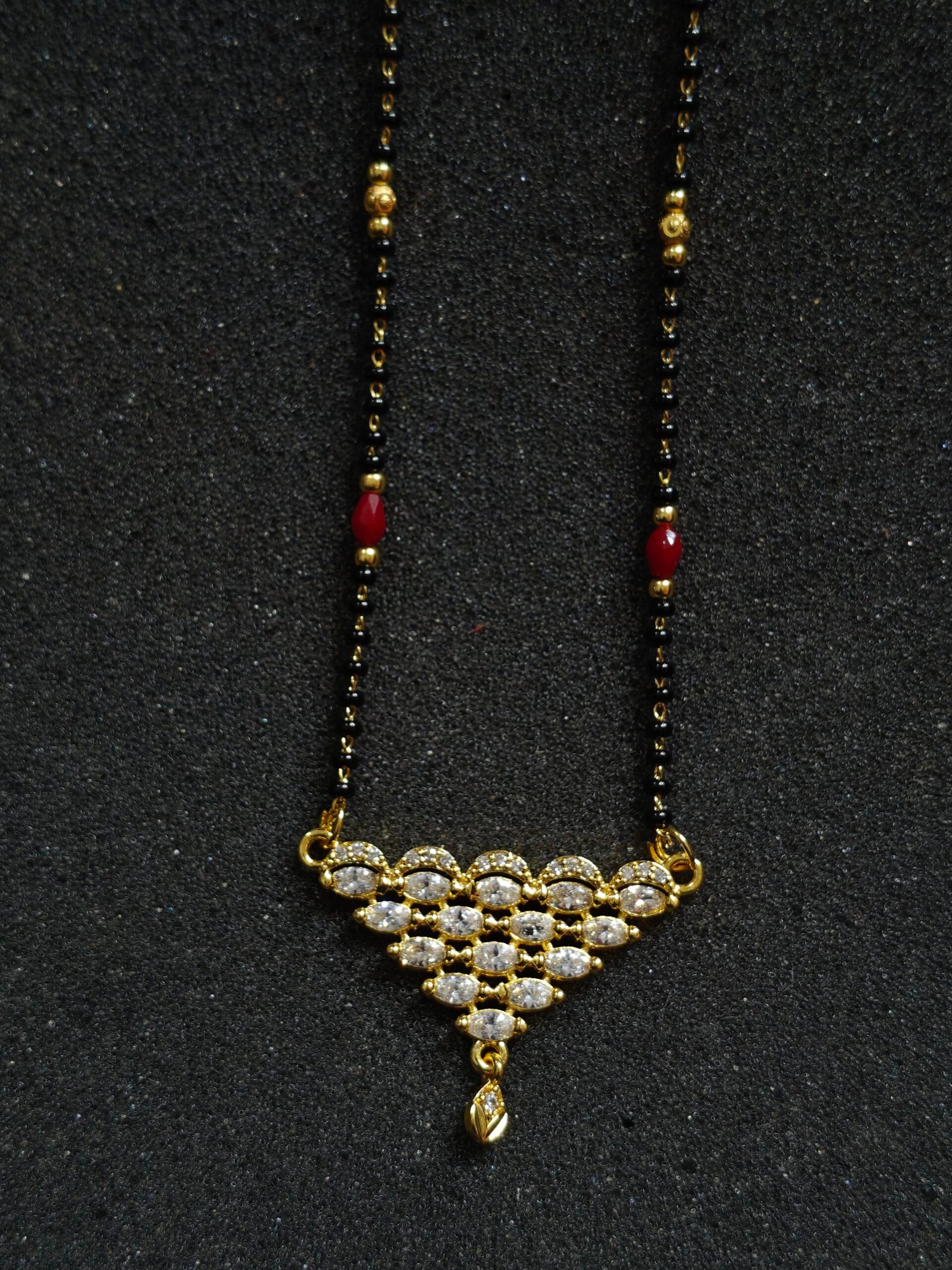 American Diamond Mangalsutra Necklace - Image 4